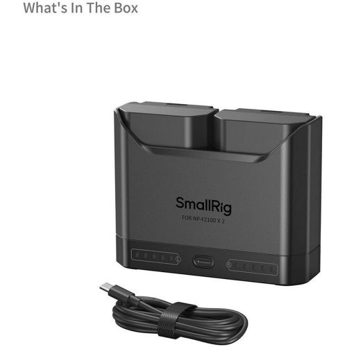 SmallRig 5483 DUAL KIT akkumulátor töltő // Battery Charger (+ 2x SmallRig NP-FZ100)