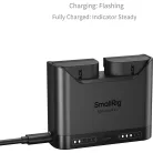 SmallRig 5484 DUAL KIT akkumulátor töltő // Battery Charger (+ 2x SmallRig LP-E6NH)