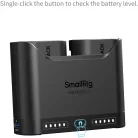 SmallRig 5484 DUAL KIT akkumulátor töltő // Battery Charger (+ 2x SmallRig LP-E6NH)