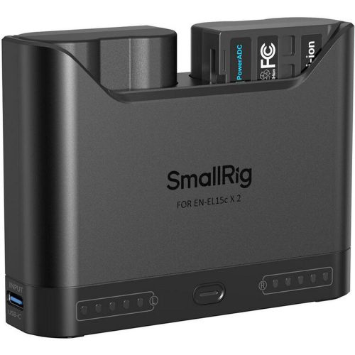 SmallRig 5486 DUAL KIT akkumulátor töltő // Battery Charger (+ 2x SmallRig EN-EL15c)