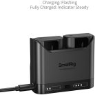 SmallRig 5487 DUAL KIT akkumulátor töltő // Battery Charger (+ 2x SmallRig DMW-BLK22)