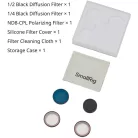 SmallRig 5789 1/2 & 1/4 Black Diffusion & ND8-CPL Polarizing Filter Kit for DJI Osmo Nano