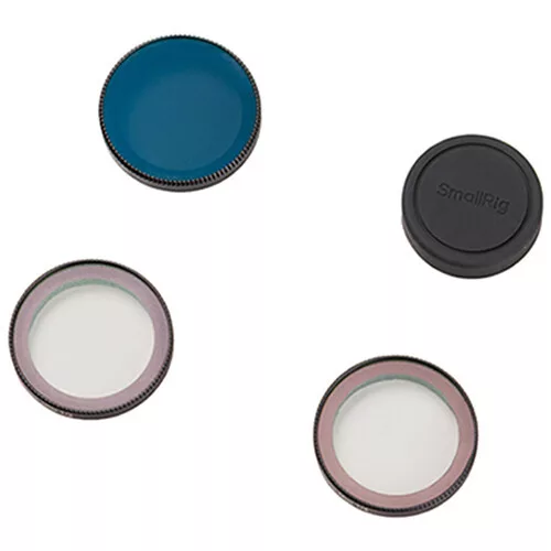 SmallRig 5789 1/2 & 1/4 Black Diffusion & ND8-CPL Polarizing Filter Kit for DJI Osmo Nano