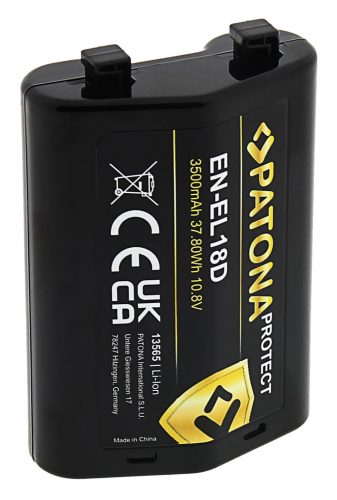 PATONA EN-EL18D PROTECT akkumulátor (for Nikon) (3.500mAh) (13565)