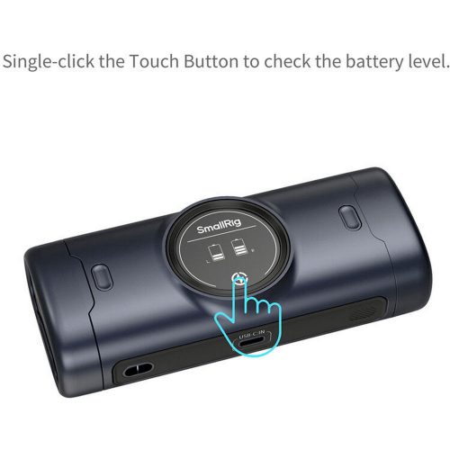 SmallRig 5105 DUAL hordozható akkumulátor töltő // Portable Battery Charger (for Canon LP-E6P)