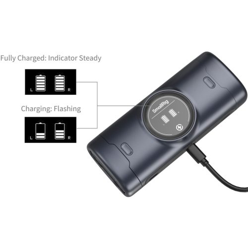 SmallRig 5695 DUAL KIT hordozható akkumulátor töltő // Portable Battery Charger (+ 2x SmallRig LP-E6P)
