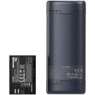 SmallRig 5695 DUAL KIT hordozható akkumulátor töltő // Portable Battery Charger (+ 2x SmallRig LP-E6P)