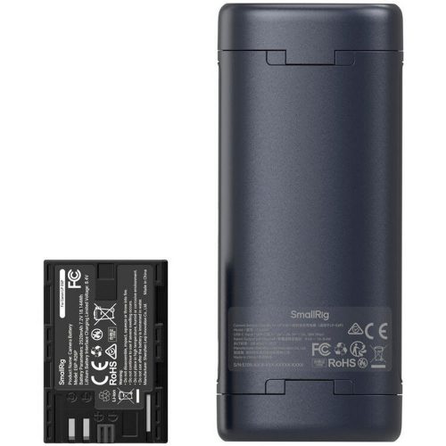 SmallRig 5695 DUAL KIT hordozható akkumulátor töltő // Portable Battery Charger (+ 2x SmallRig LP-E6P)