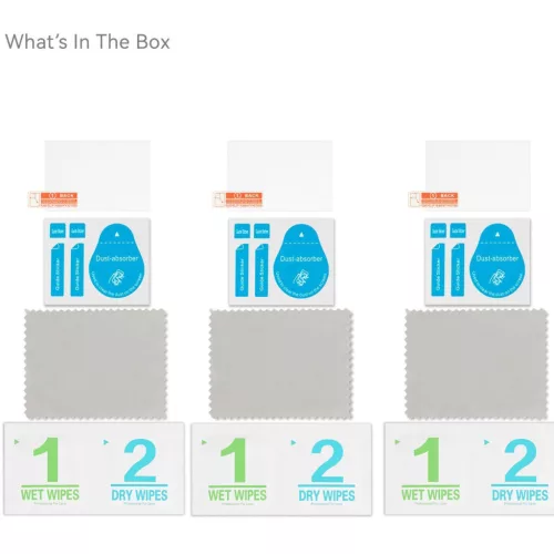 SmallRig 5806 Screen Protector (3db) (for Canon)