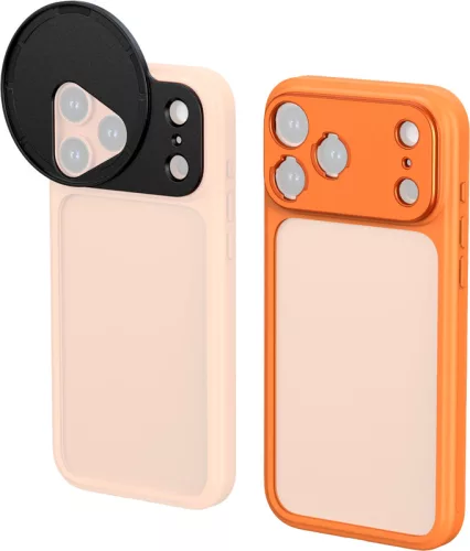 SmallRig 5795 FilMov Lightweight Photography Bumper Case for iPhone 17 Pro Max (Orange)
