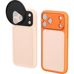  SmallRig 5792 FilMov Lightweight Photography Bumper Case for iPhone 17 Pro (Orange)