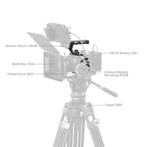 SmallRig 5955 Basic Cage KIT (for Canon EOS R6 MII + EOS R6 MIII)