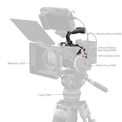 SmallRig 5957 "HawkLock" Quick Release Cage KIT (for Canon EOS R6 MII + EOS R6 MIII)
