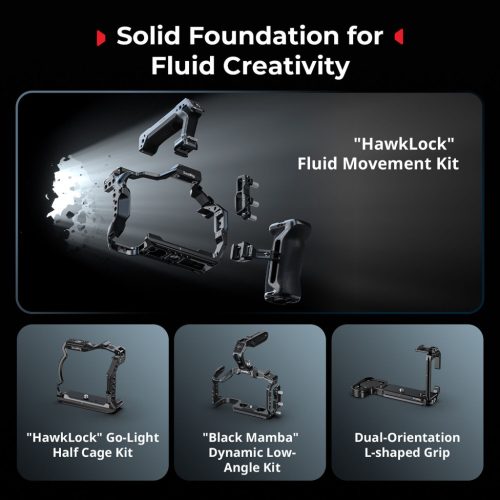 SmallRig 5960 "Black Mamba" Cage KIT (for Canon EOS R6 MII + EOS R6 MIII)