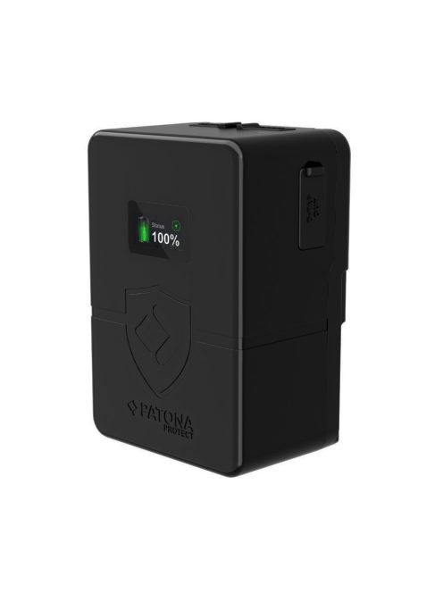 PATONA V-Mount BP-95W PROTECT akkumulátor (OLED) (95Wh / 6.400mAh) (13575)