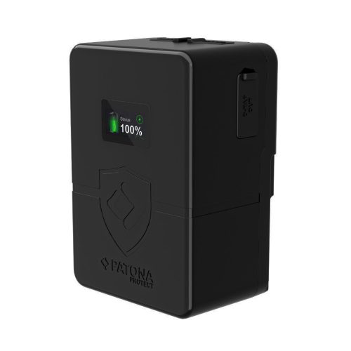 PATONA V-Mount BP-95W PROTECT akkumulátor (OLED) (95Wh / 6.400mAh) (13575)