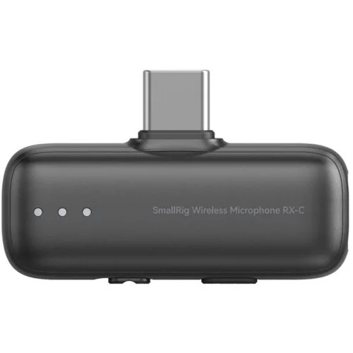 SmallRig 5715 S70 Wireless Microphone with Multi-Device Compatibility (Black)