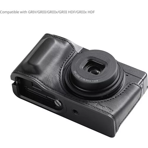 SmallRig 5676 Leather Case Kit for RICOH GR IV / GR III / GR IIIx / GR III HDF / GR IIIx HDF (Black)