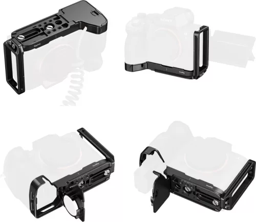 SmallRig 6034 L-Shaped Mount Plate with AirTag Slot for Sony Alpha 7 V / 7R V / 7 IV