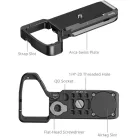 SmallRig 6033 Baseplate with AirTag Slot for Sony Alpha 7 V / 7R V / 7 IV