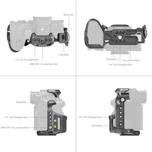 SmallRig 6029 "Rhinoceros" Cage for Sony Alpha 7 V / 7R V / 7 IV