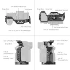 SmallRig 6024 "HawkLock" Quick Release Cage for Sony Alpha 7 V / 7R V / 7 IV