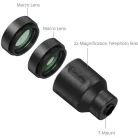 SmallRig 5334 2× Magnification Telephoto & Macro Lens Kit for Phones (T-Mount)