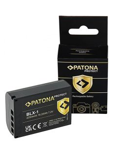   PATONA BLX-1 PROTECT akkumulátor (for Olympus OM-1) (2.250mAh) (13595)