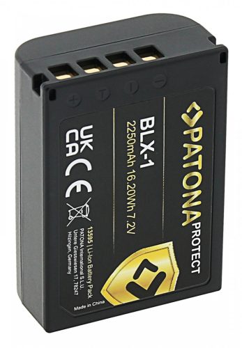 PATONA BLX-1 PROTECT akkumulátor (for Olympus OM-1) (2.250mAh) (13595)