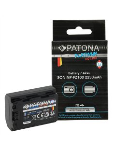   PATONA NP-FZ100 PLATINUM akkumulátor (USB-C) (2.250mAh) (for Sony) (1360)