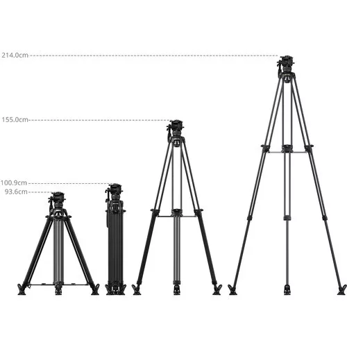 SmallRig 5580 FSD16 FreeSpeed Heavy-Duty Carbon Fiber Tripod
