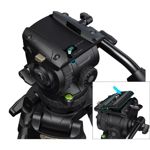 SmallRig 5580 FSD16 FreeSpeed Heavy-Duty Carbon Fiber Tripod