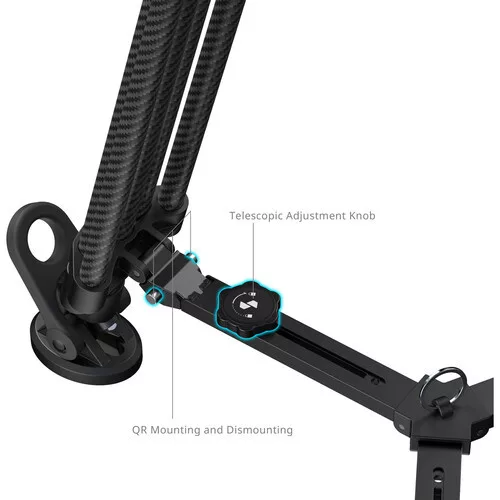 SmallRig 5580 FSD16 FreeSpeed Heavy-Duty Carbon Fiber Tripod