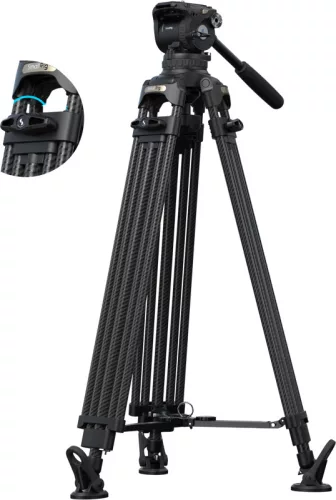 SmallRig 5578 FSD18 FreeSpeed Heavy-Duty Carbon Fiber Tripod
