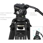SmallRig 5578 FSD18 FreeSpeed Heavy-Duty Carbon Fiber Tripod