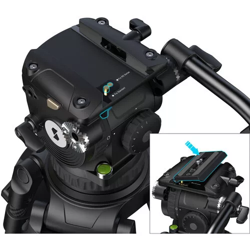 SmallRig 5578 FSD18 FreeSpeed Heavy-Duty Carbon Fiber Tripod