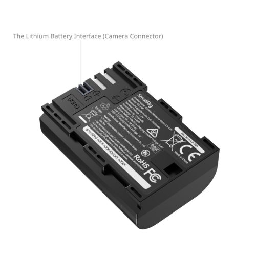SmallRig 5298 - LP-E6P akkumulátor (2.520mAh) (USB-C) (black) (for Canon)