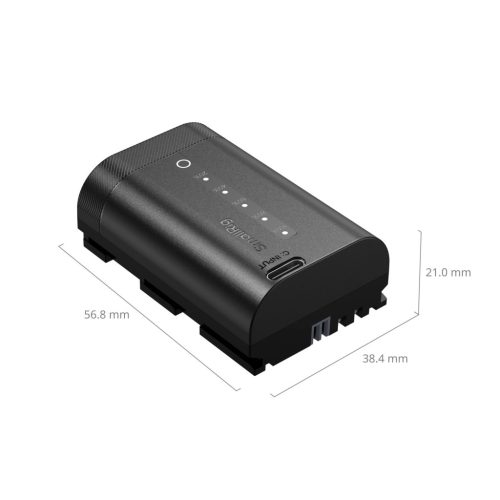 SmallRig 5298 - LP-E6P akkumulátor (2.520mAh) (USB-C) (black) (for Canon)