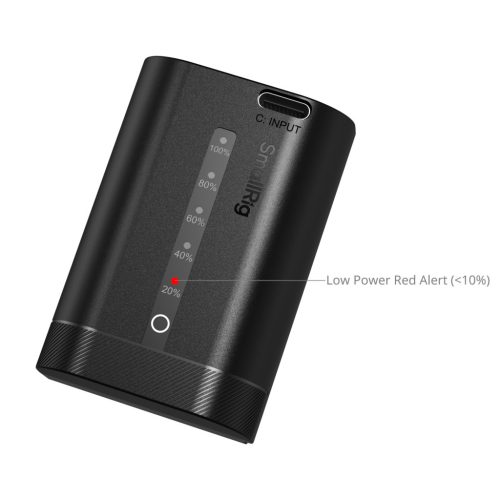 SmallRig 5298 - LP-E6P akkumulátor (2.520mAh) (USB-C) (black) (for Canon)