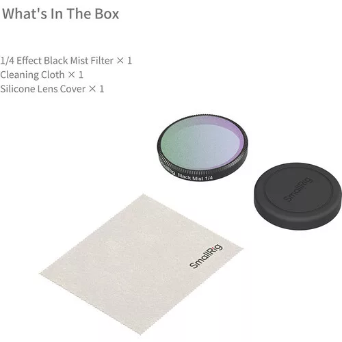 SmallRig 6086 1/4 Effect Black Mist Filter for DJI Osmo Action 6