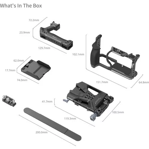 SmallRig 6113 HawkLock Quick Release Cage Kit for Nikon ZR