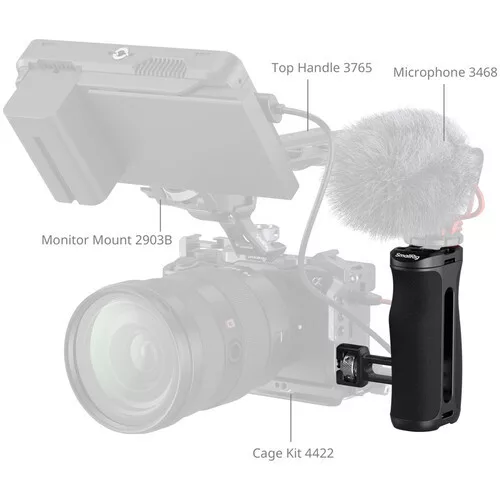 SmallRig 5950 Side Handle with 1/4''-20 Locating Screw