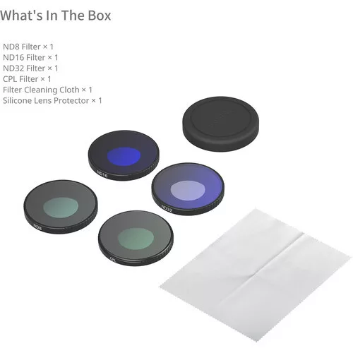 SmallRig 6036 Threaded Filter Kit for DJI Osmo Action 6