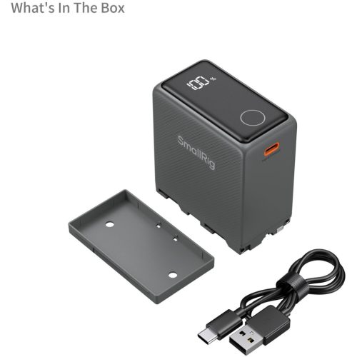 SmallRig 5729 USB-C Camera Battery (7.500mAh) (for Sony NP-F970) Extreme Cold Endurance