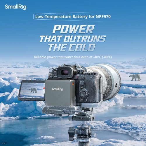 SmallRig 5729 USB-C Camera Battery (7.500mAh) (for Sony NP-F970) Extreme Cold Endurance