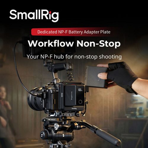 SmallRig 5536 Adapter Plate (for Sony NP‑F Batteries) (D-TAP, USB-C, DC, V-MOUNT)