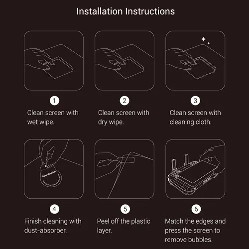 SmallRig 6112 HD Screen Protector Kit for DJI RC Pro 2