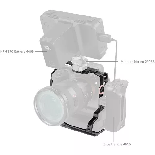 SmallRig 5908 Cage for Alpha 1 II & Alpha 9 III with Vertical Grip VG-C5