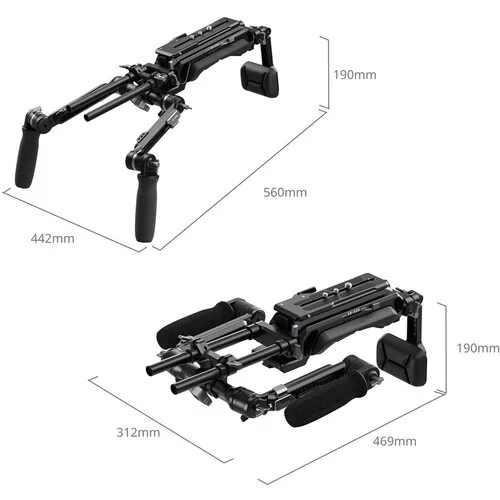SmallRig 5199 HawkLock VCT-14 Type Shoulder Rig (SR009)