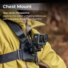 SmallRig 5720 Quick Release Chest Strap Mount for Action Cameras